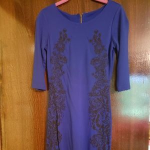 Royal blue dress
